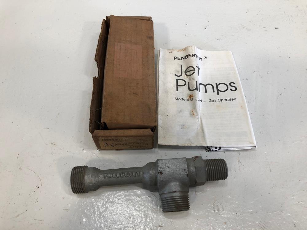 Penberthy Iron GH 3/4" High Head Gas Steam Motive Jet Pump 56870-010